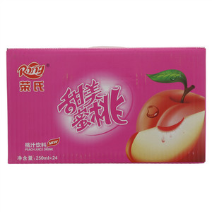 荣氏甜美蜜桃桃汁饮料