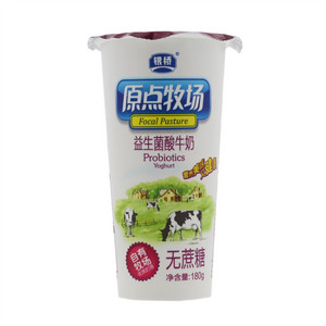 银桥原点牧场益生菌酸牛奶