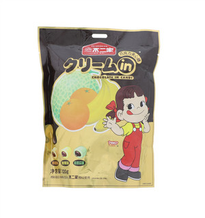 巧克力夹心型硬质糖果（香橙味+香蕉味+哈密瓜味）