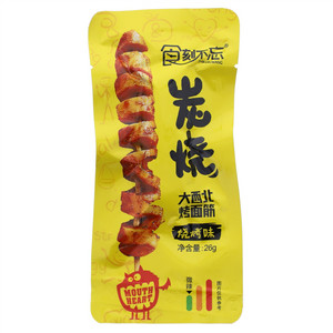 食刻不忘烧烤味炭烧大西北烤面筋
