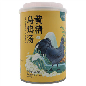 黑咯咯黄精乌鸡汤