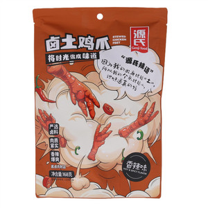 源氏香辣味卤土鸡爪