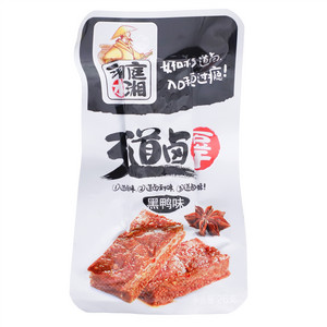 洞庭水湘黑鸭味三道卤豆干
