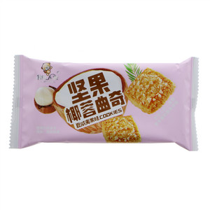 鲁旺人家夏威夷果味坚果椰蓉曲奇