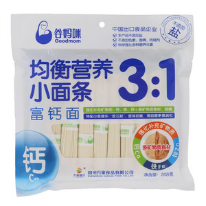 谷妈咪均衡营养小面条富钙面