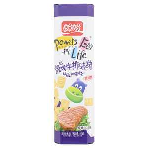 盼盼超级悠闲生活烧烤牛排味块