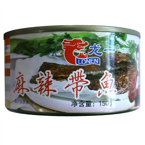龙一麻辣带鱼罐头