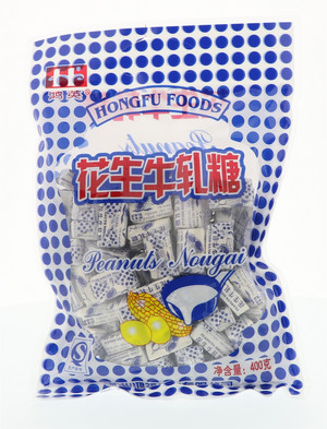 400g花生牛轧糖