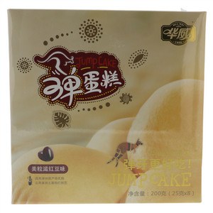 华威美粒滋红豆味弹蛋糕