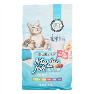 朗仕无谷系列海洋鱼趣全价猫粮