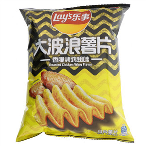 乐事大波浪香脆烤鸡翅味135克