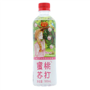 程仕蜜桃苏打（蜜桃味果味饮料）