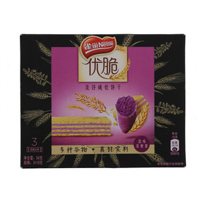 雀巢优脆麦谷威化饼干