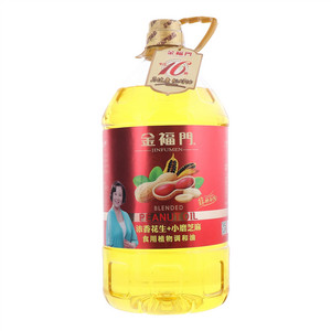 金福门花生芝麻食用植物调和油