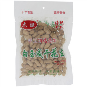 龙健180克咸干花生