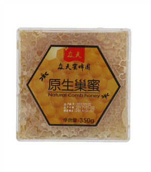 众天原生巢密Natural Comb honey350g