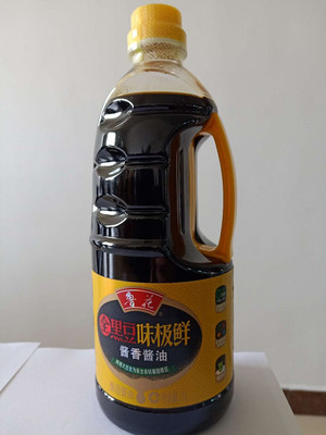 鲁花全黑豆味极鲜酱香酱油