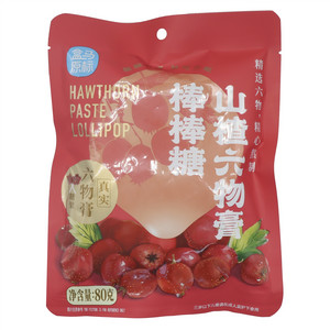 盒马山楂六物膏棒棒糖
