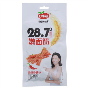 口水娃嫩面筋（酱爆香菇味）