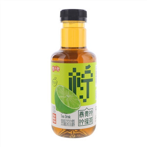 悠小君暴青柠柠檬茶果味茶饮料