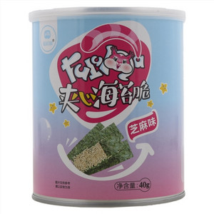 福禄纳芝麻味夹心海苔脆