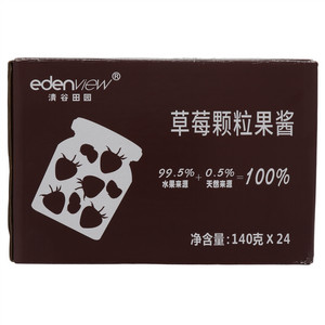 清谷田园草莓颗粒果酱