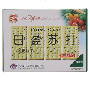 日盈苏打饼干（海苔味）90g