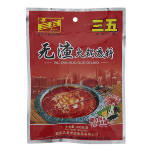 三五无渣火锅底料（劲爆麻辣）