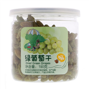 优滋Yours绿葡萄干190克