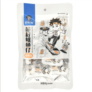 80g烧烤味带籽鱿鱼仔