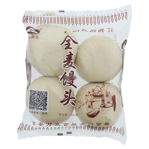 万品鲜麦全麦馒头
