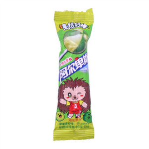 阿尔卑斯苹果青柠味硬糖棒棒糖