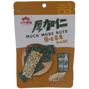 欢乐禧禧厚加仁原味荞麦夹心海苔