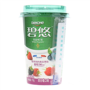 碧悠B益畅菌  果吸混合莓口味风味发酵乳