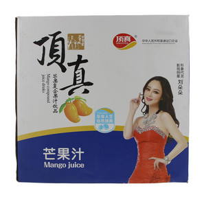 顶真1.5L芒果汁箱*6瓶