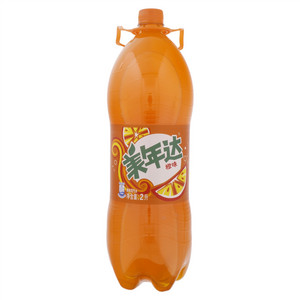 美年达橙味果味汽水