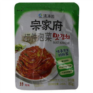 清净园 宗家府切件泡菜