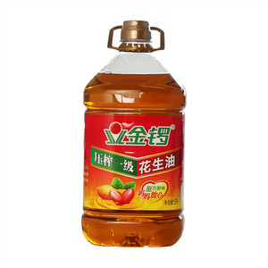 金锣压榨一级花生油