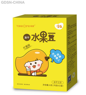 Take care培康冻干水果豆芒果味20克