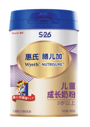 惠氏膳儿加儿童配方调制乳粉