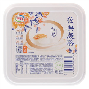 伊利经典凝酪黄桃卡曼橘风味酸乳