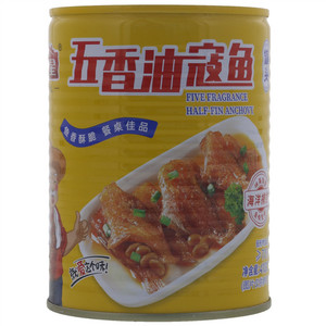 闽星五香油寇鱼罐头