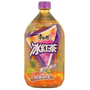 康师傅1L冰红茶（热带风味）