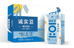 统一企业诚实豆高纤豆奶