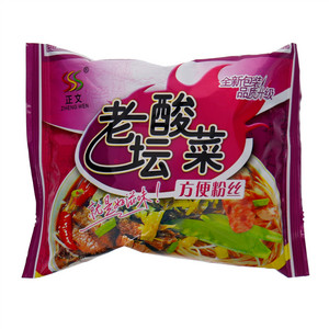 正文老坛酸菜方便粉丝
