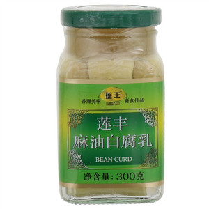 莲丰麻油白腐乳