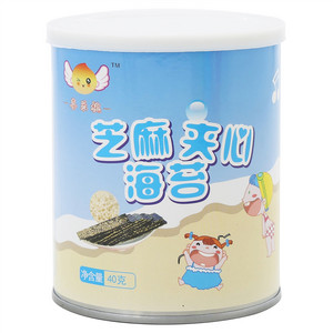 喜乐桃芝麻夹心海苔