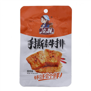 凌妹手撕素牛排烧烤味
