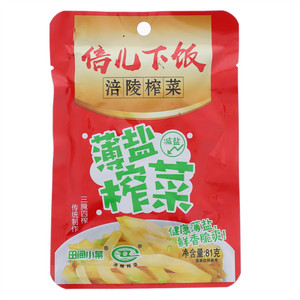 倍儿下饭薄盐榨菜81g
