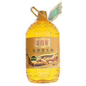 茶百年压榨一级花生油